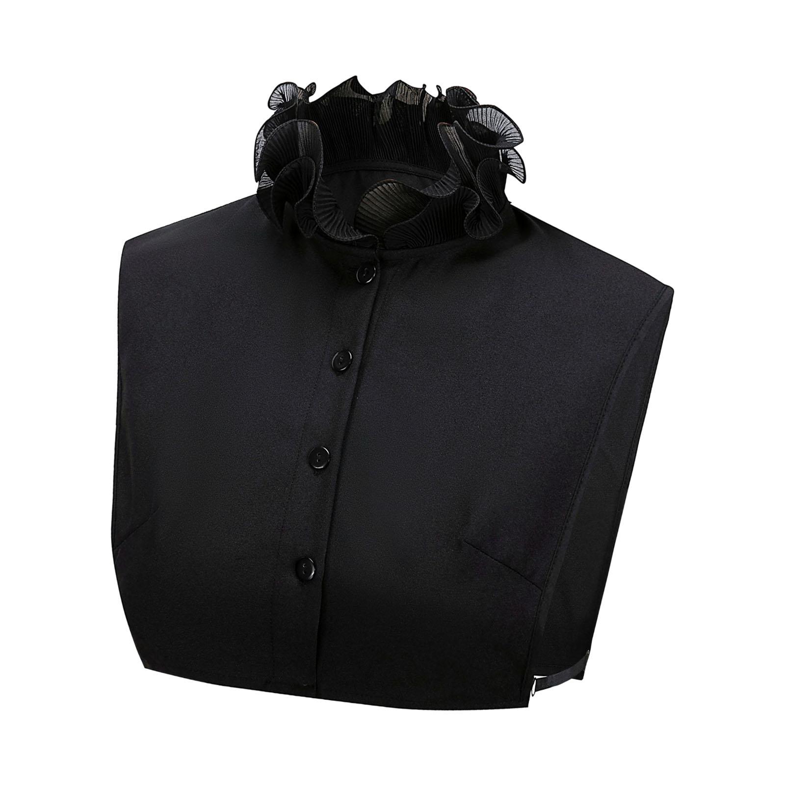 Shirts - Bequemer Chiffon-Kragen für Damen, abnehmbar, als